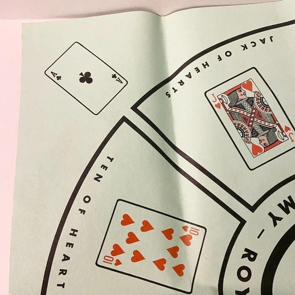 Vintage 1962 Rummy Royal Whitman Plastic Table Sheet Michigan  Rummy Game - Picture 11 of 16